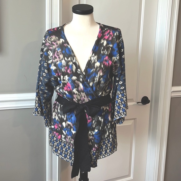 Anthropologie Sweaters - Anthropologie Guinevere Kimono Style Cardigan Wool Sweater Size Large